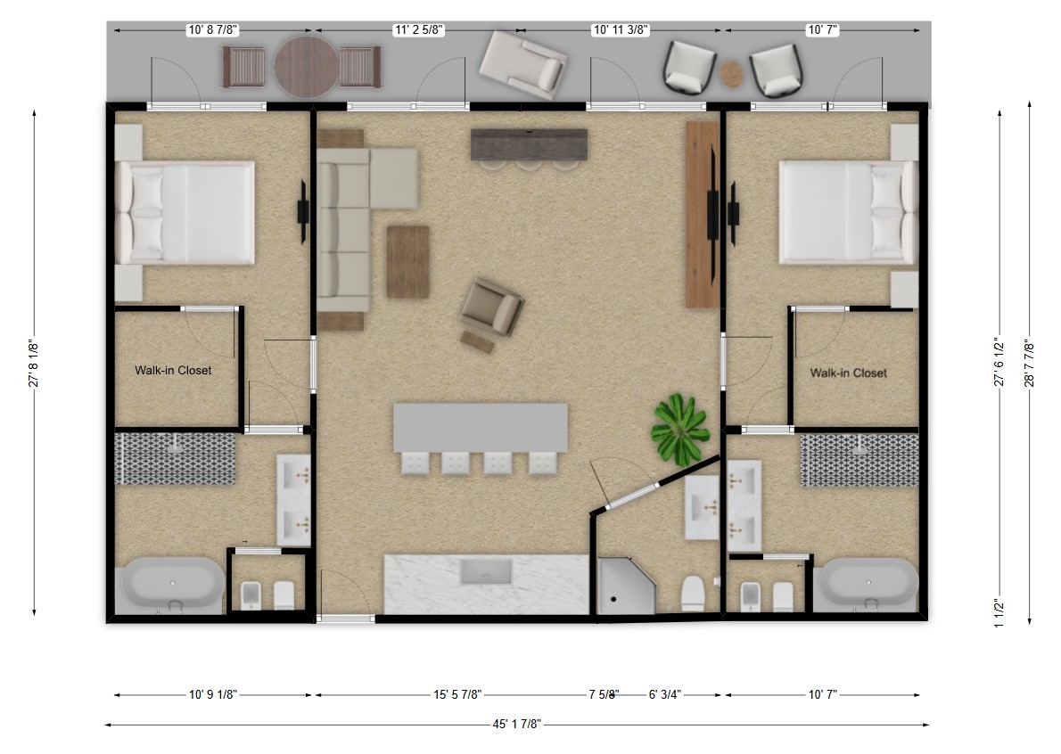 Horizon Suite Floor Plan